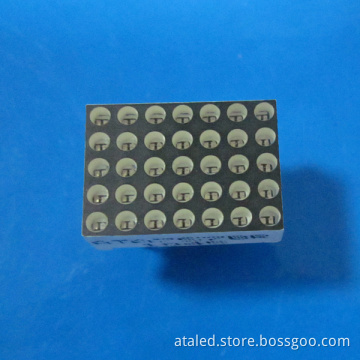 5*7 White LED DOT Matrix